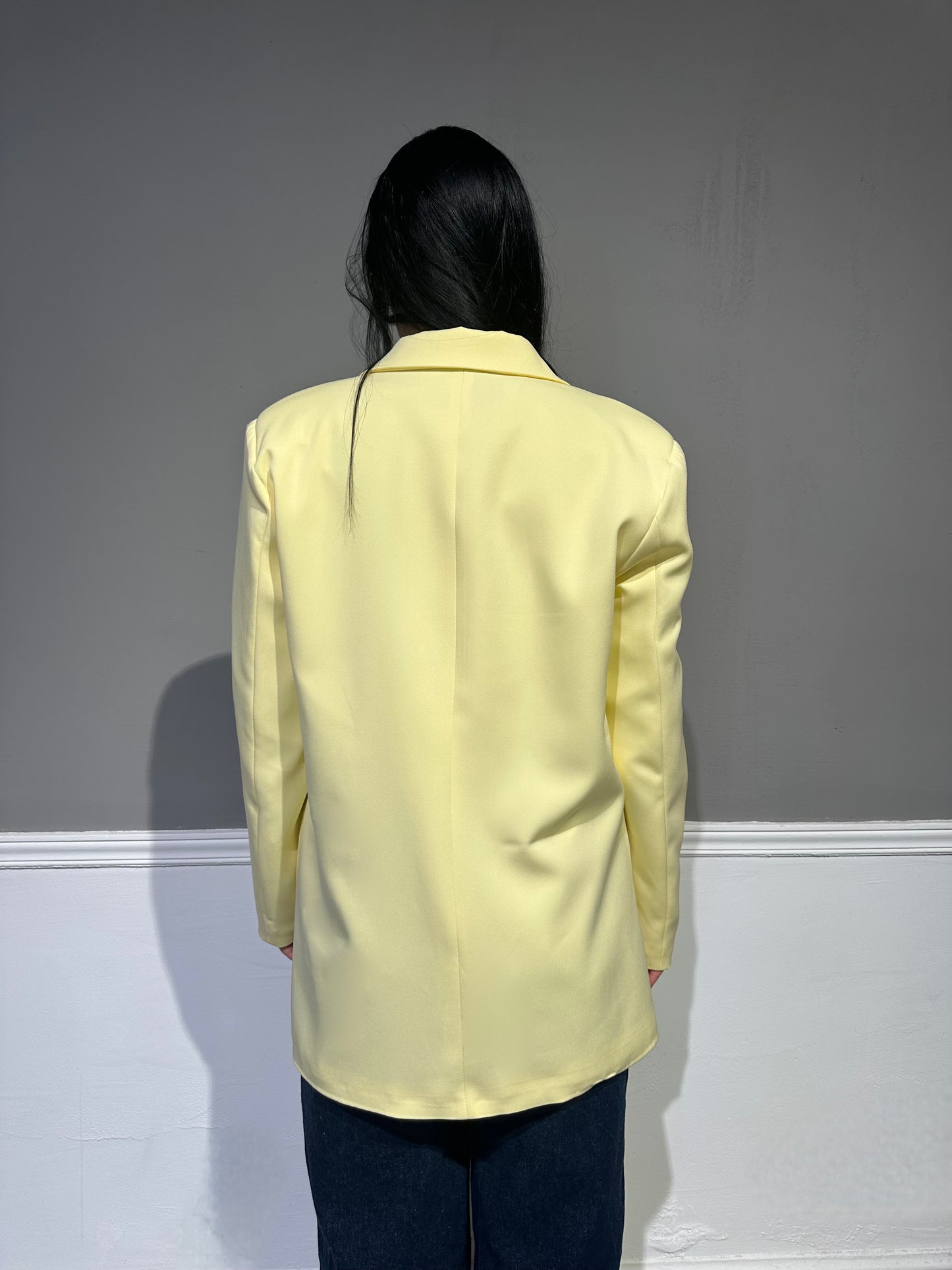 Blazer Frangia Gold Yellow