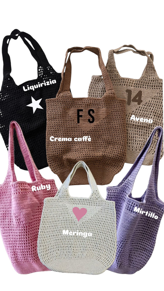 Hand-painted bag